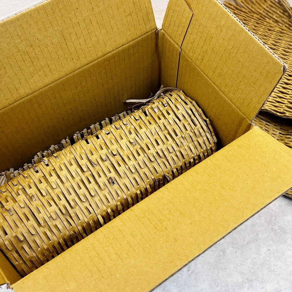 蜂巢緩衝紙作為包裝填充材料應用於紙箱出貨防護